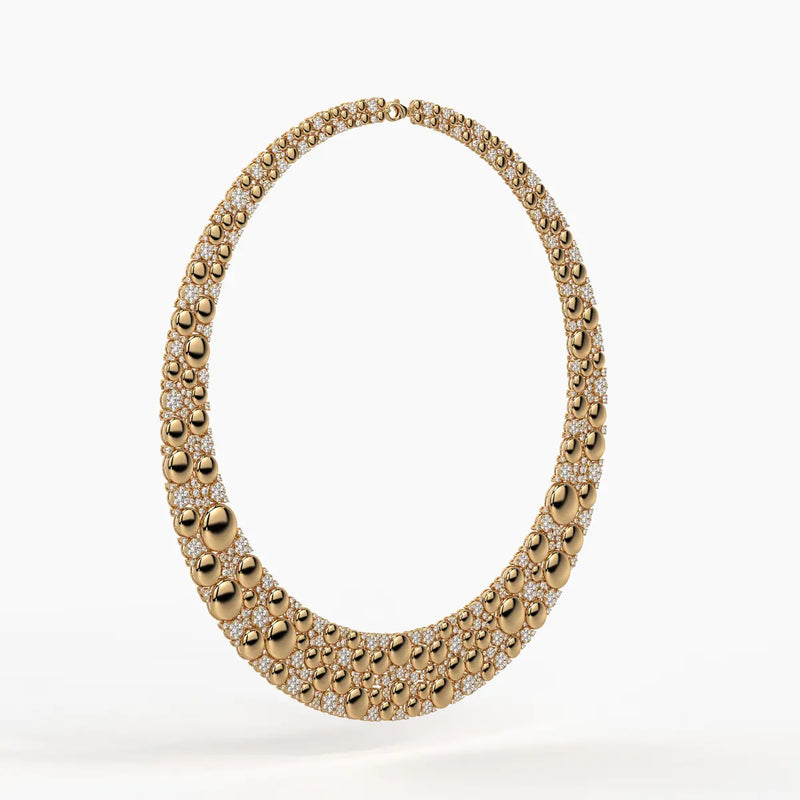 Bubble Cluster Designer Necklace