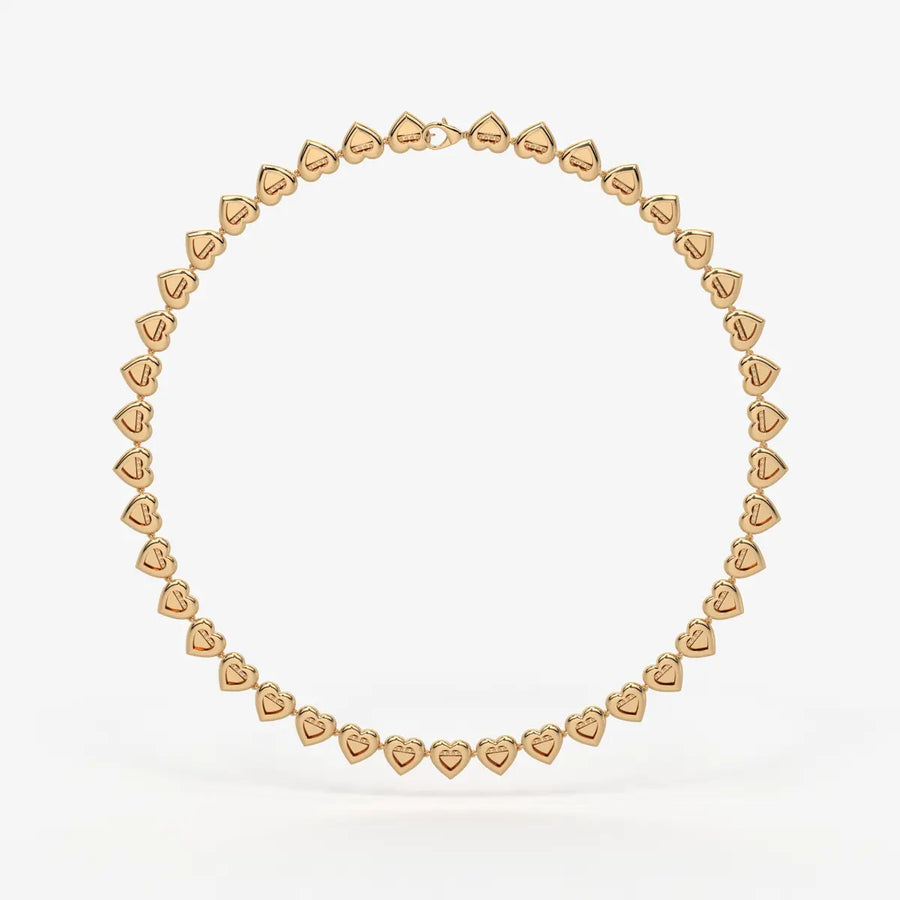 Heartline Diamond Necklace