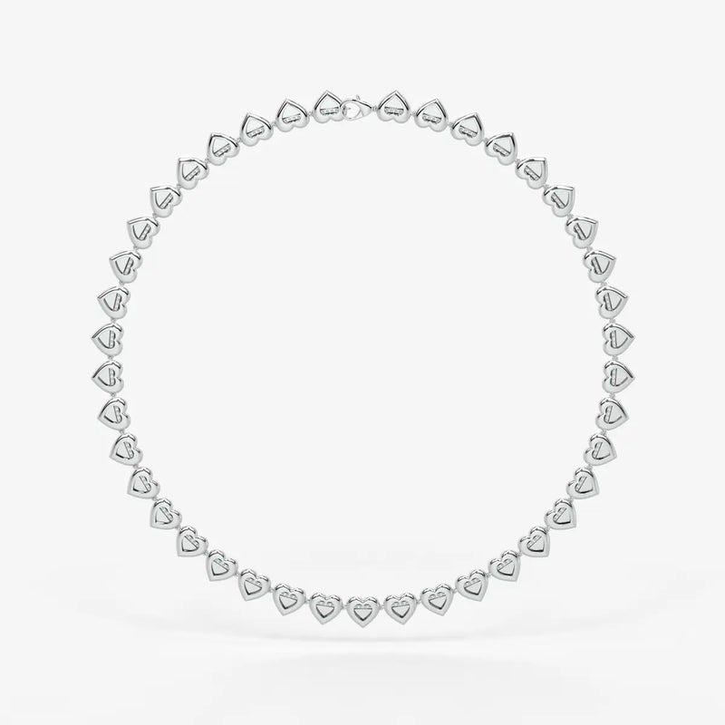 Heartline Diamond Necklace