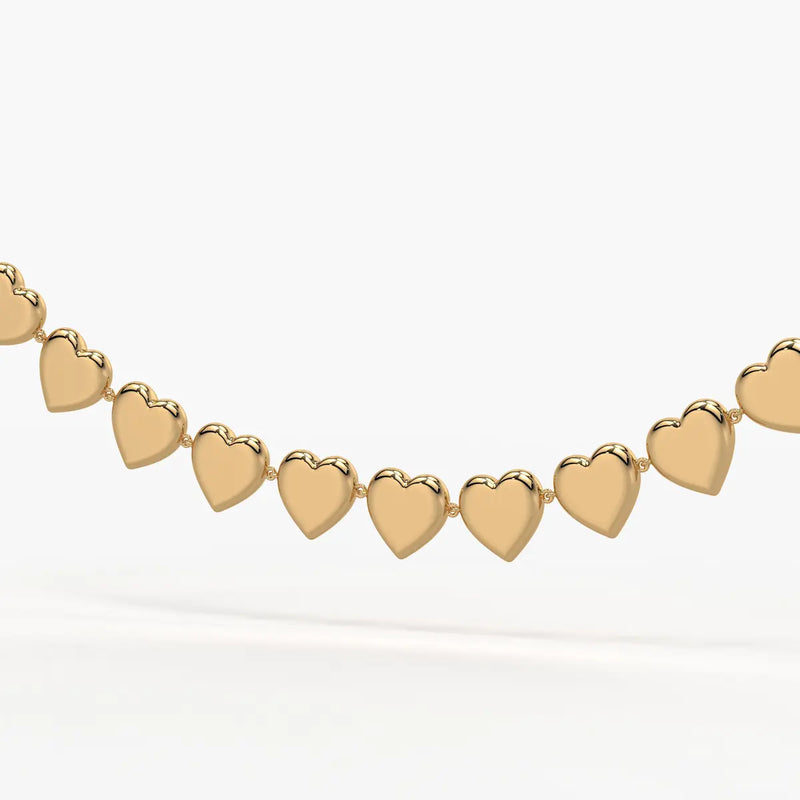 Heartline Link Necklace