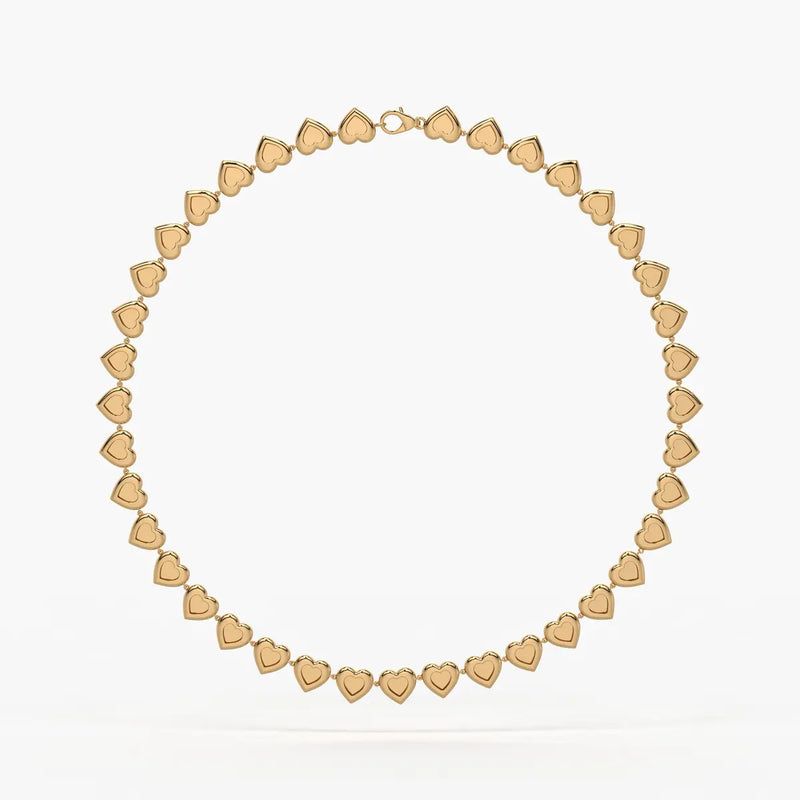 Heartline Link Necklace