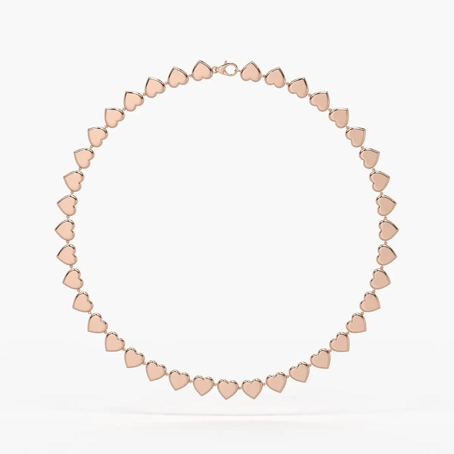 Heartline Link Necklace