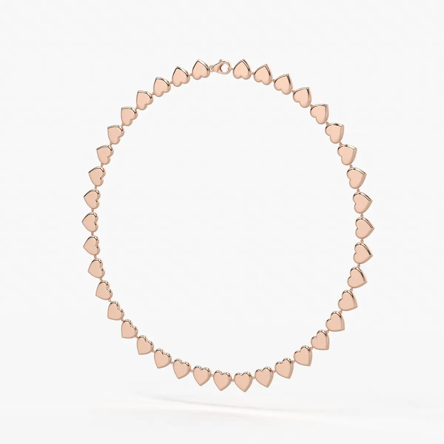 Heartline Link Necklace