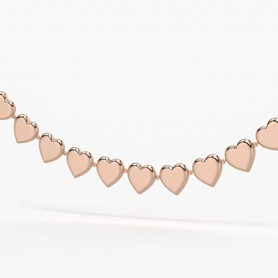 Heartline Link Necklace