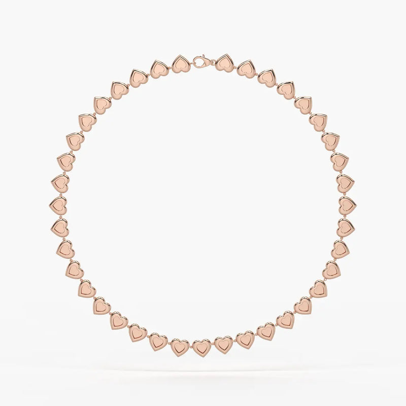 Heartline Link Necklace