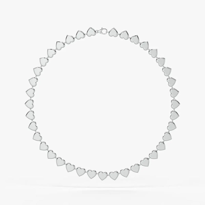Heartline Link Necklace