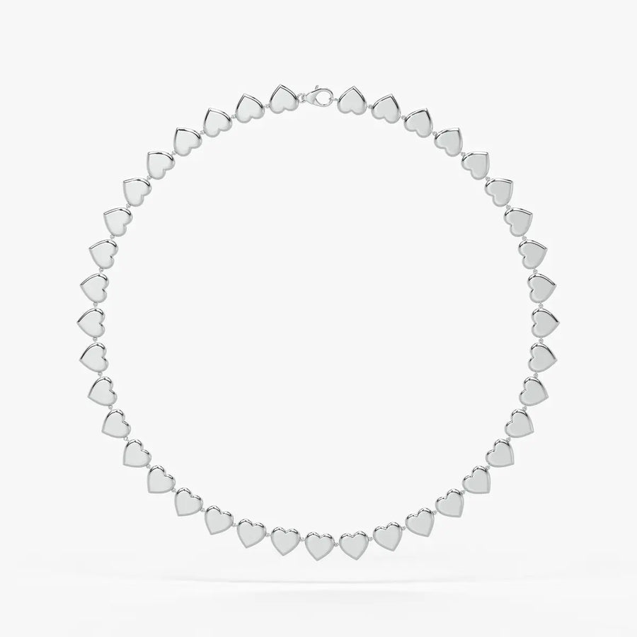 Heartline Link Necklace