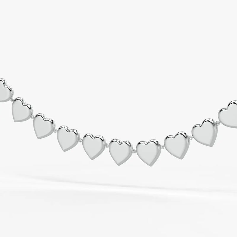 Heartline Link Necklace