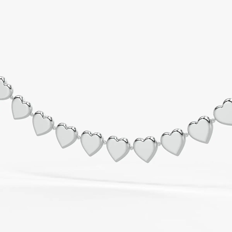 Heartline Link Necklace