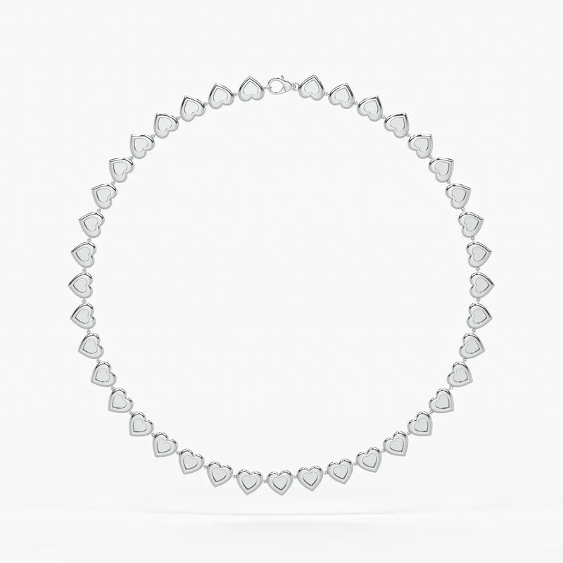 Heartline Link Necklace