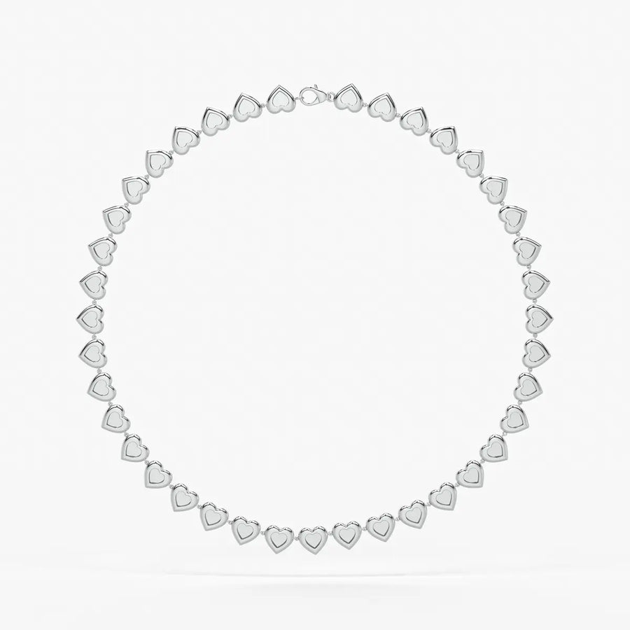 Heartline Link Necklace