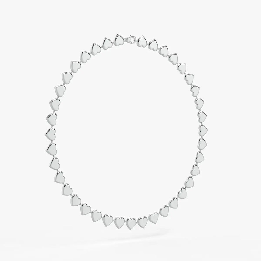 Heartline Link Necklace