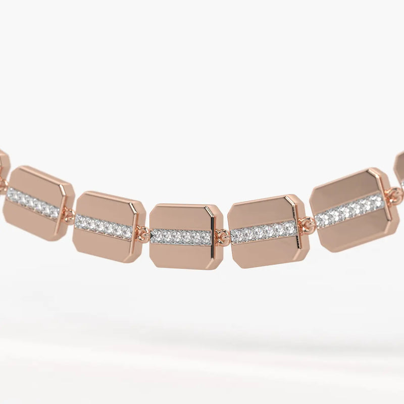 Recta Link Designer Necklace