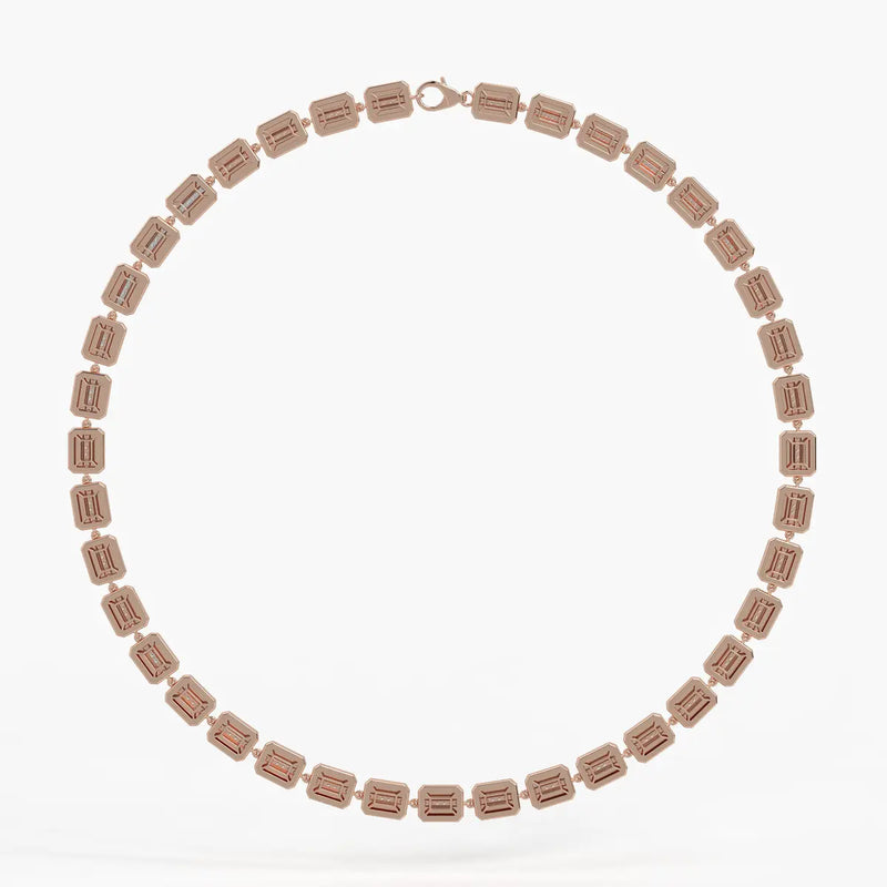 Recta Link Designer Necklace