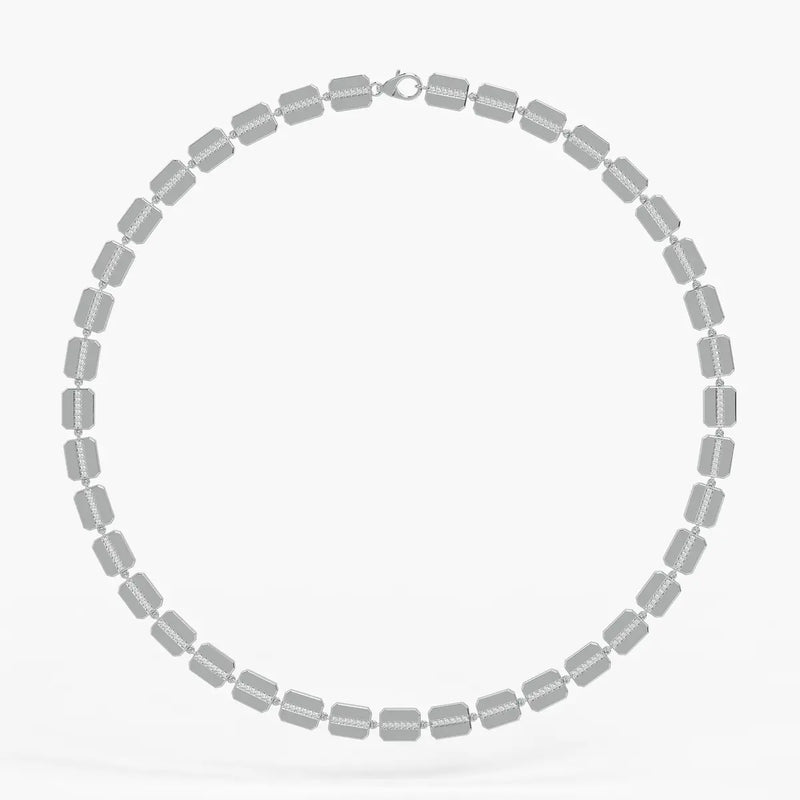 Recta Link Designer Necklace