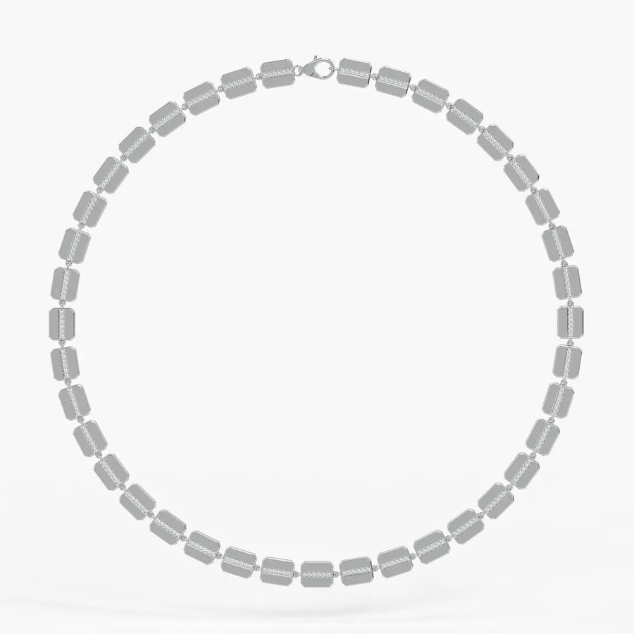 Recta Link Designer Necklace