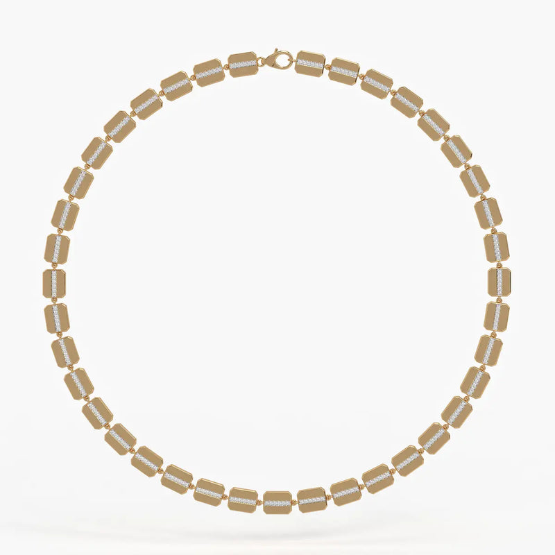 Recta Link Designer Necklace