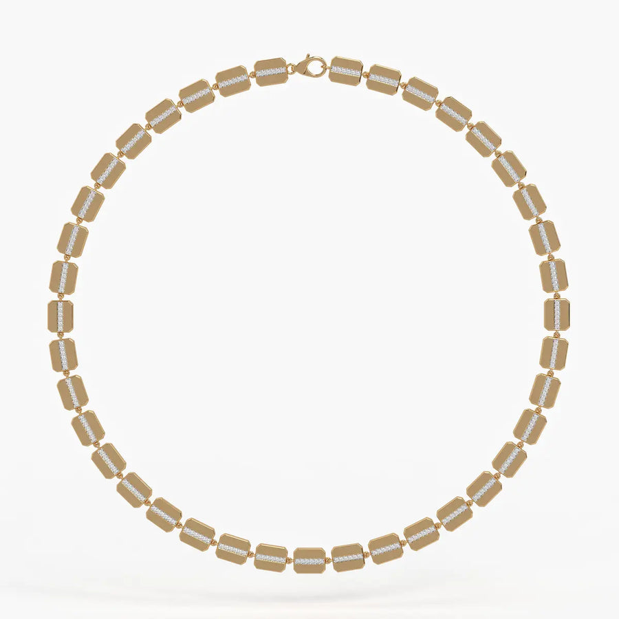 Recta Link Designer Necklace
