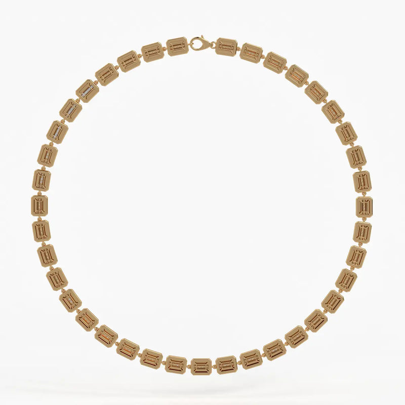 Recta Link Designer Necklace