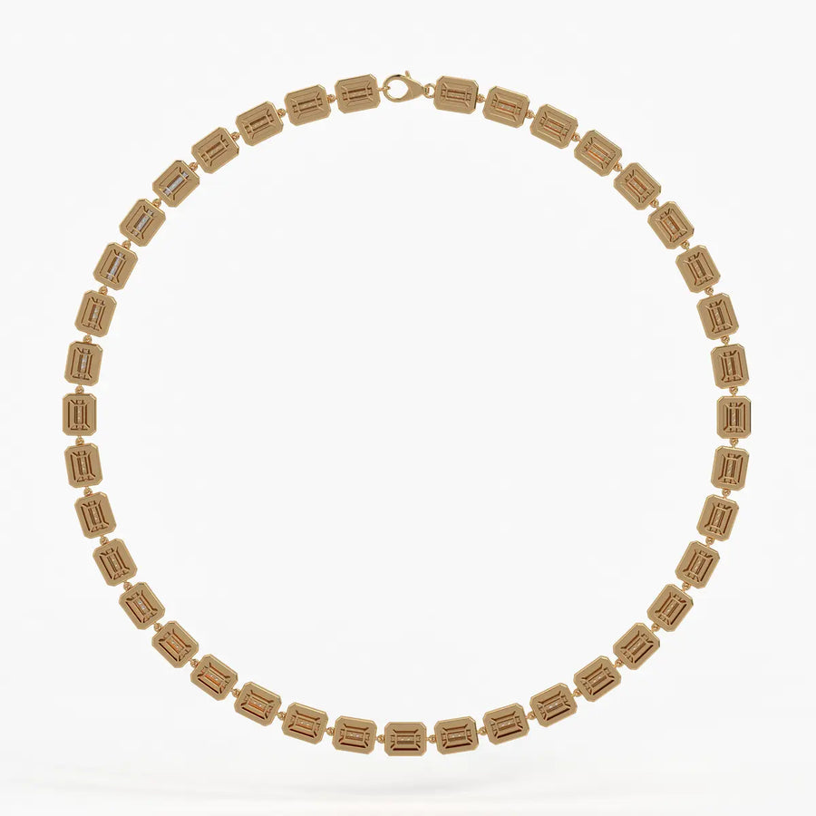 Recta Link Designer Necklace