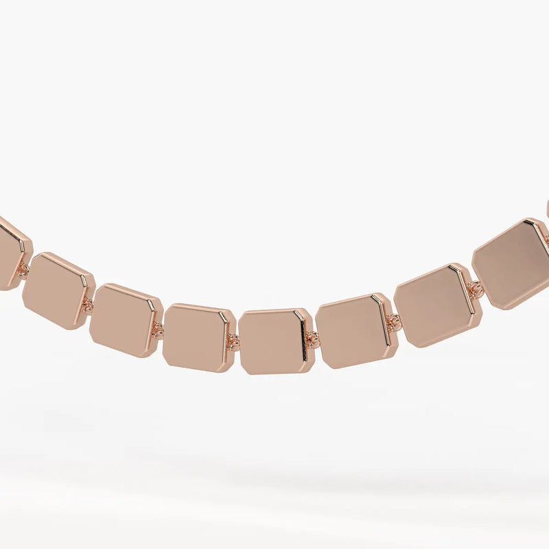 Square Link Minimal Necklace