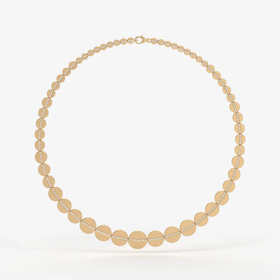 Lumivelle Orbita Cascade Necklace
