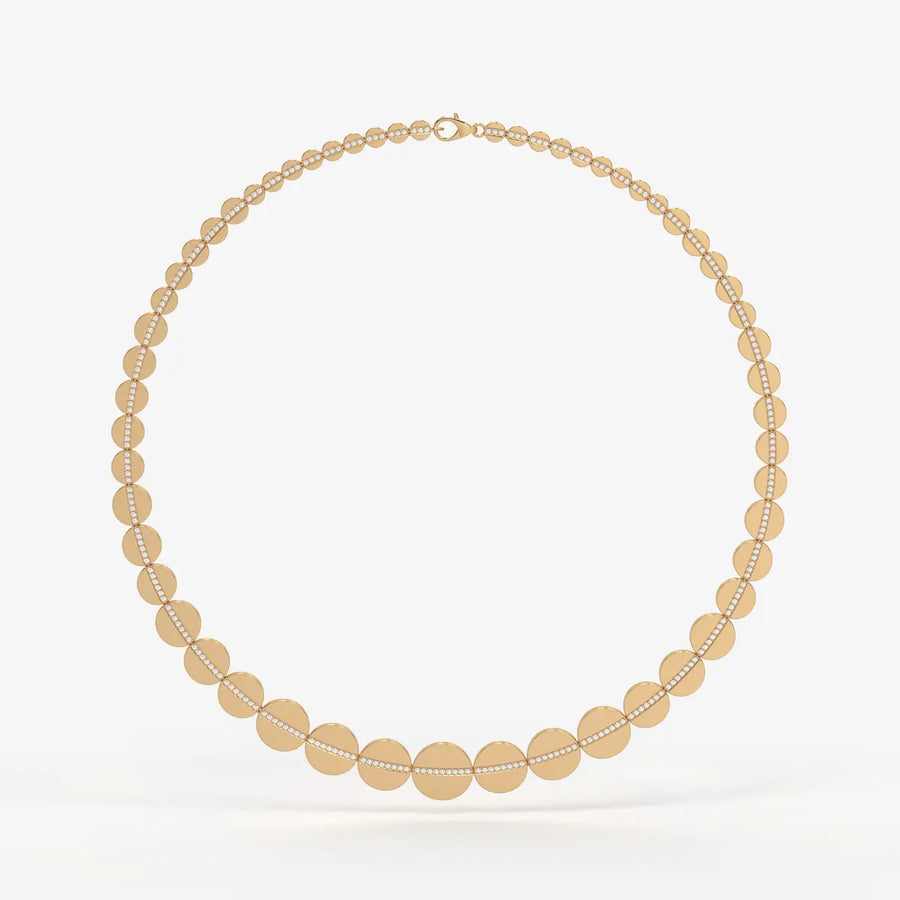 Lumivelle Orbita Cascade Necklace