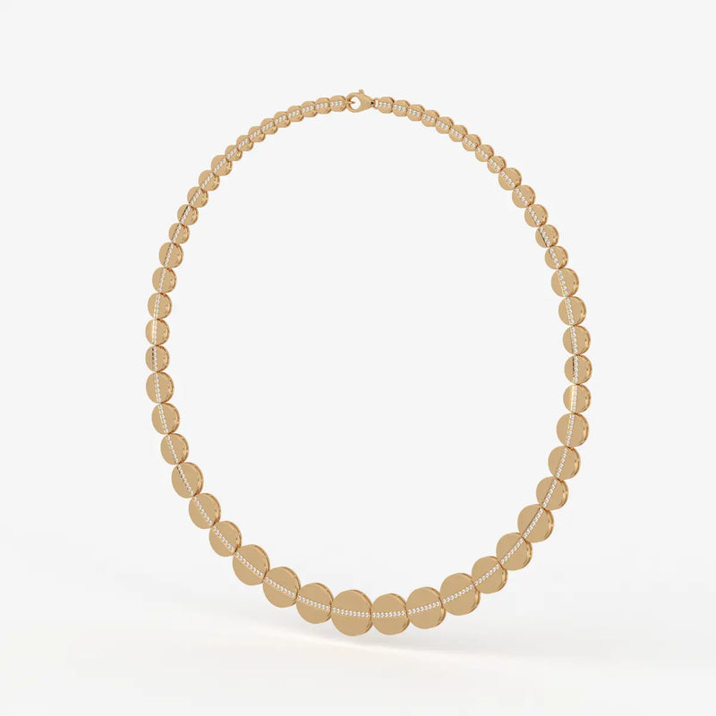 Lumivelle Orbita Cascade Necklace