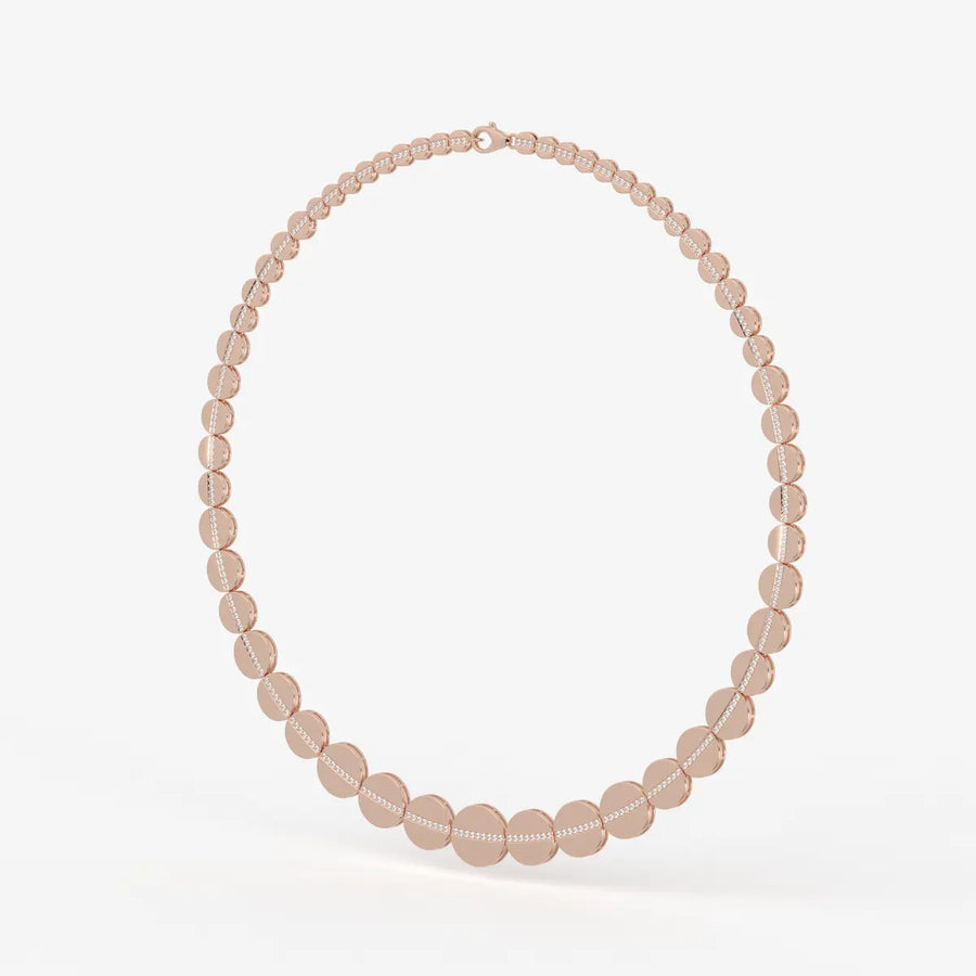 Lumivelle Orbita Cascade Necklace