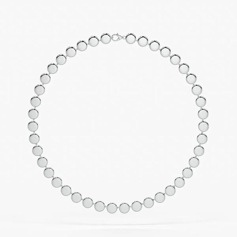 Orlina Halo Disc Necklace