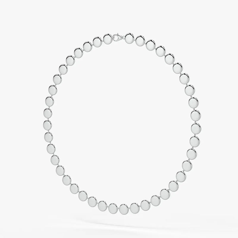 Orlina Halo Disc Necklace