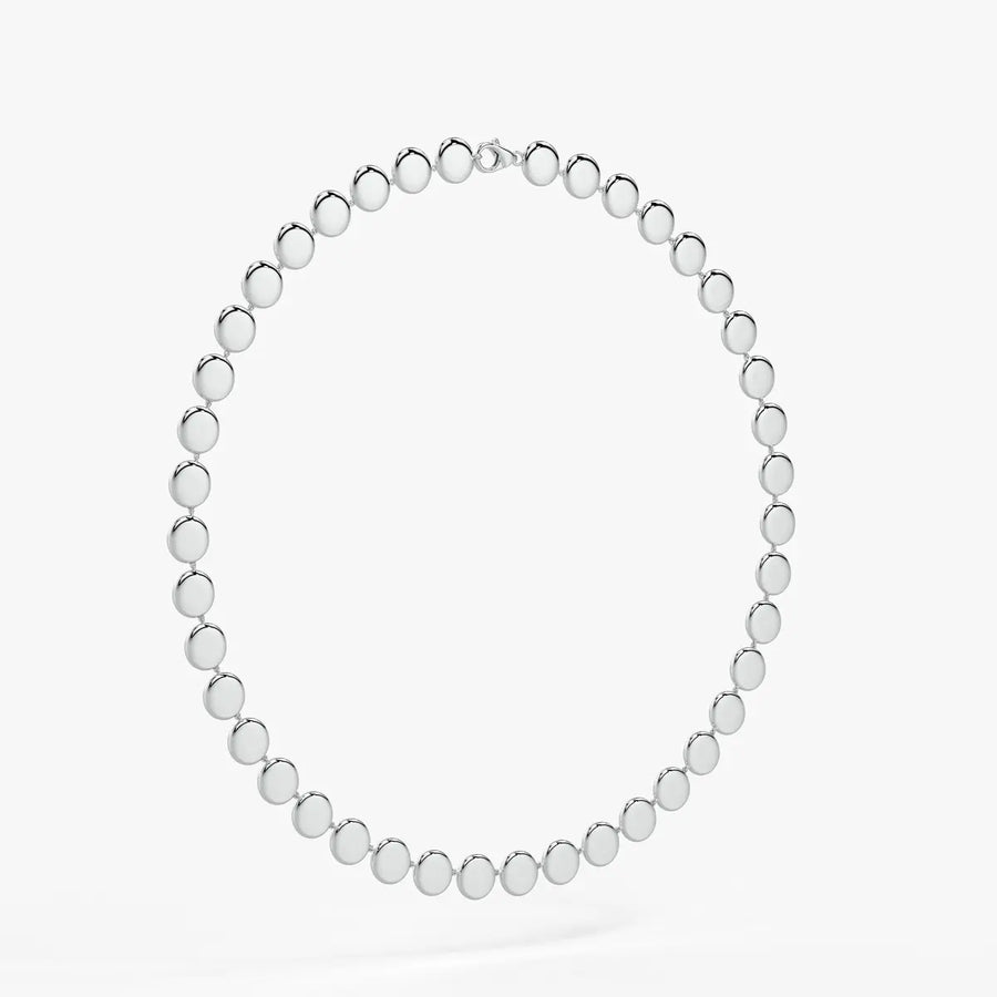 Orlina Halo Disc Necklace