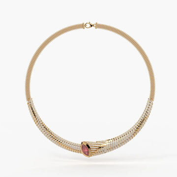 Rubella Crestline Collar Necklace