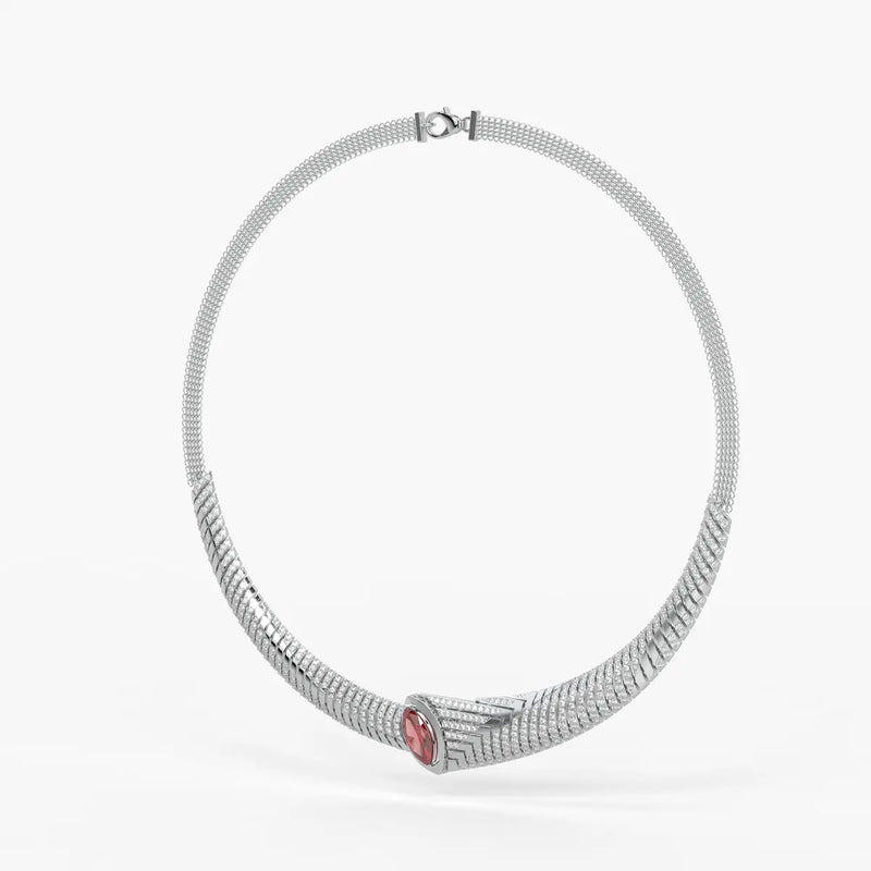 Rubella Crestline Collar Necklace