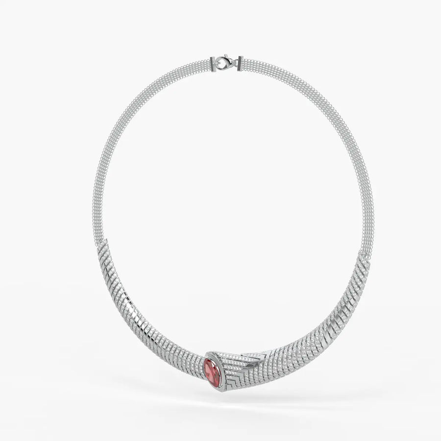 Rubella Crestline Collar Necklace