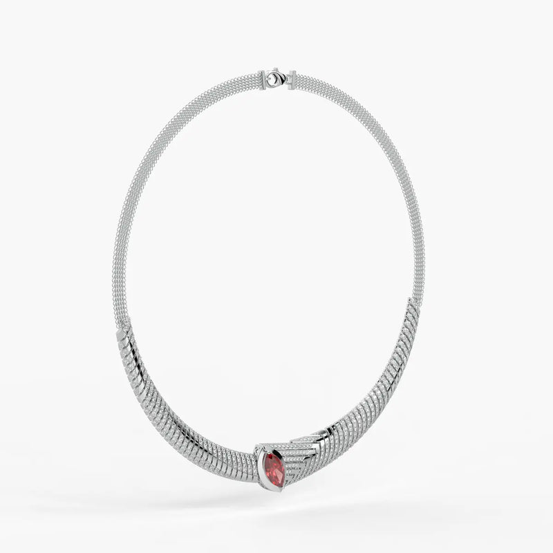 Rubella Crestline Collar Necklace