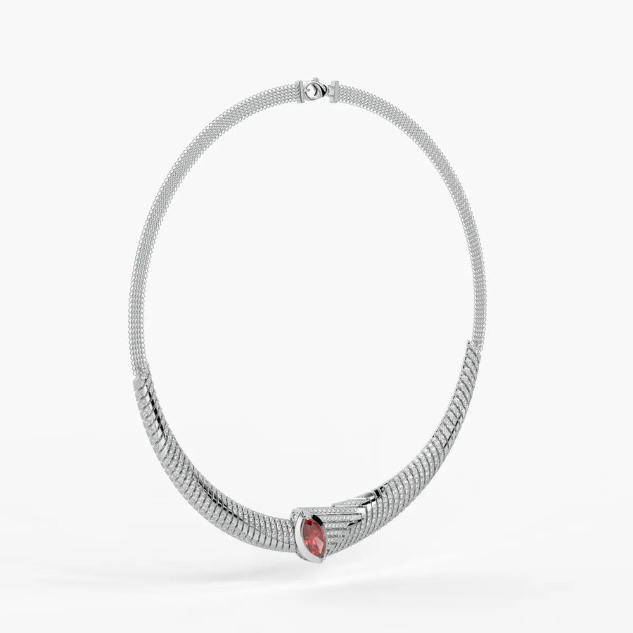 Rubella Crestline Collar Necklace
