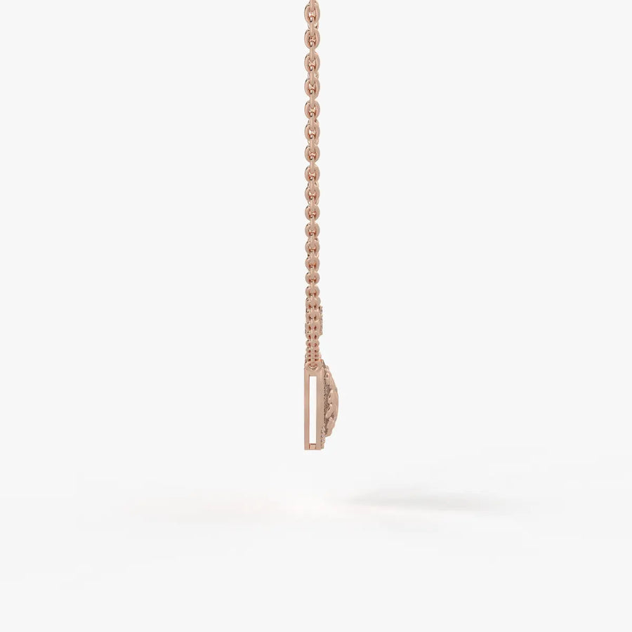 Suman Noor Crescent Charm Necklace