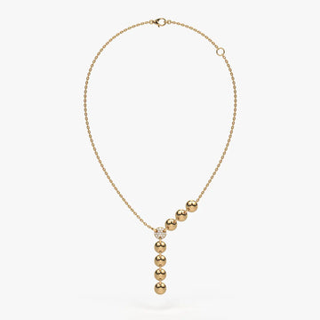 Orbelle Falling Bead Necklace