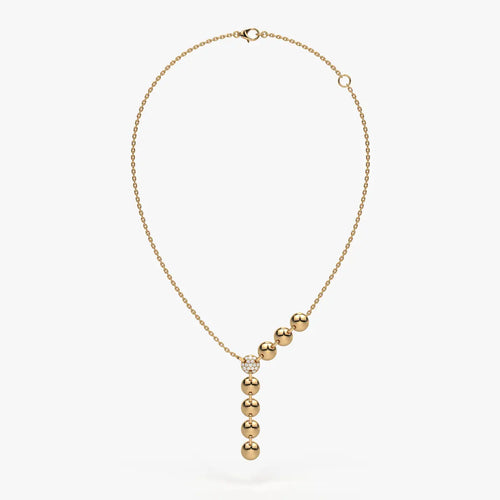 Orbelle Falling Bead Necklace