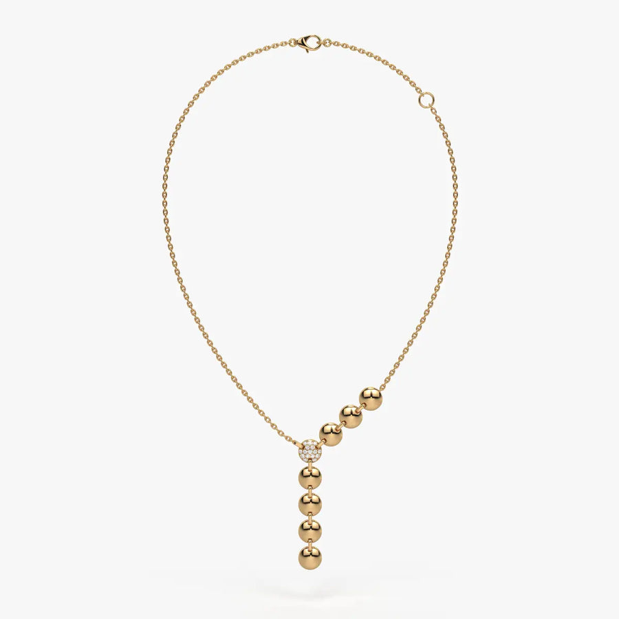 Orbelle Falling Bead Necklace