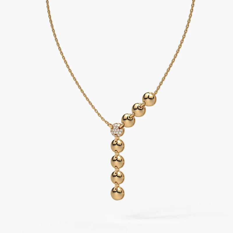 Orbelle Falling Bead Necklace