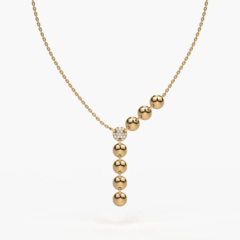 Orbelle Falling Bead Necklace