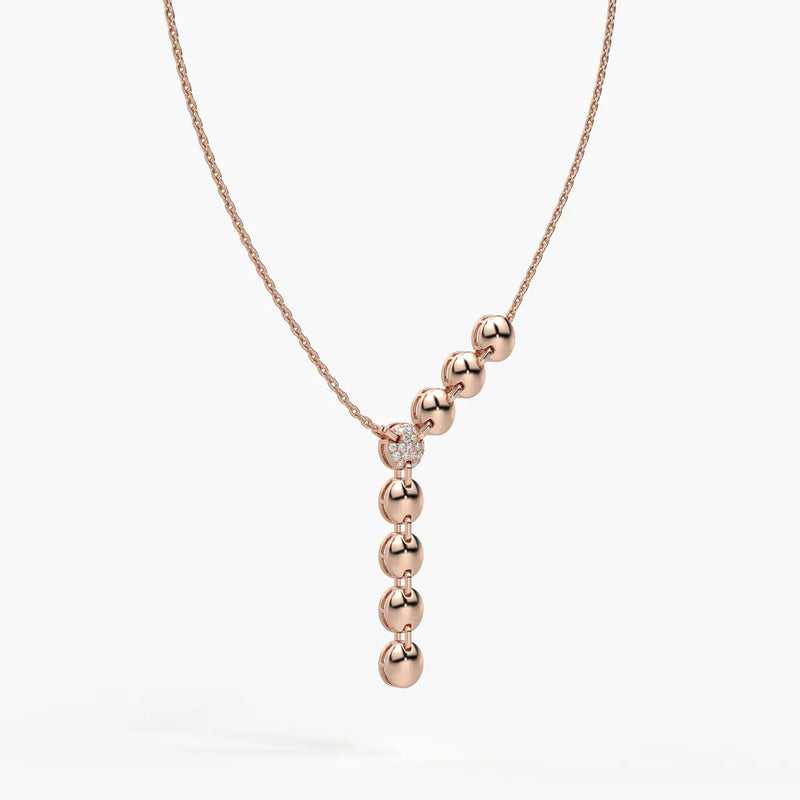 Orbelle Falling Bead Necklace