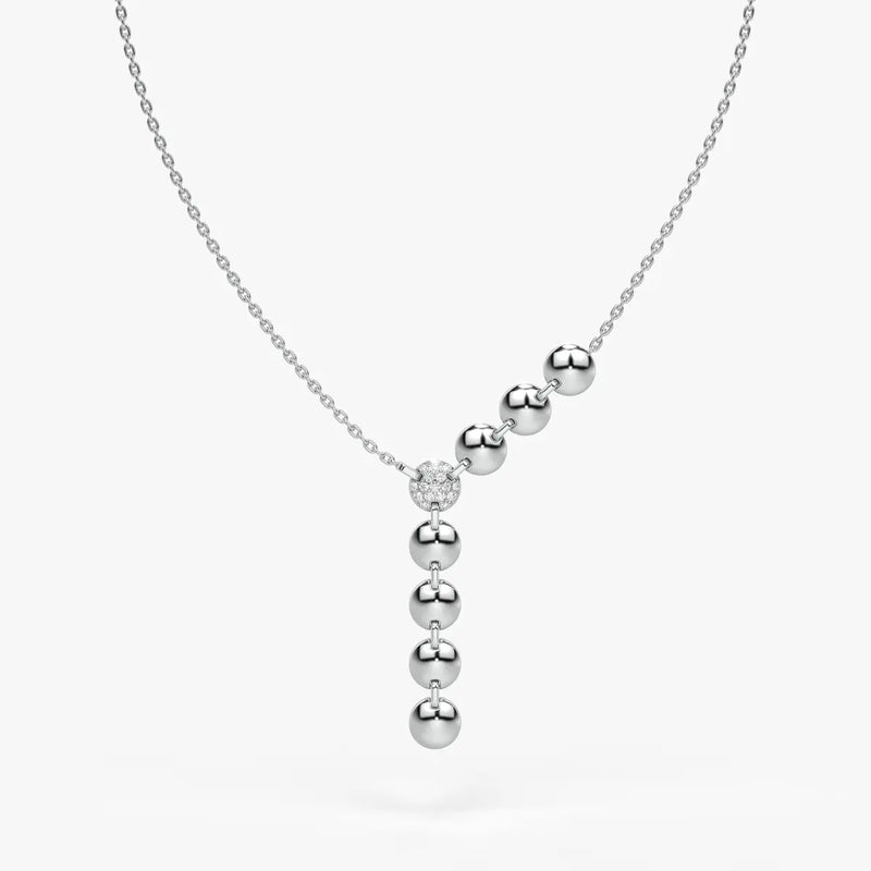 Orbelle Falling Bead Necklace