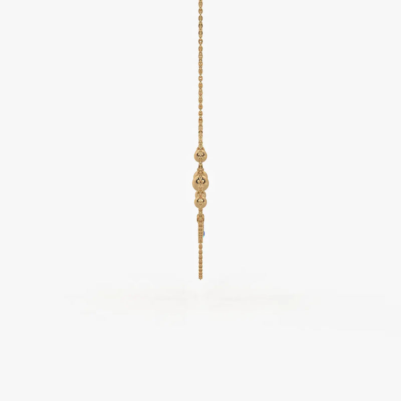 Drishti Aura Layered Charm Necklace