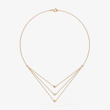 Trilove Whisper Layered Necklace