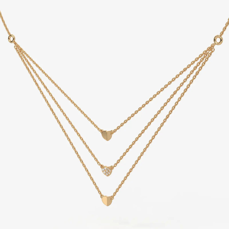 Trilove Whisper Layered Necklace