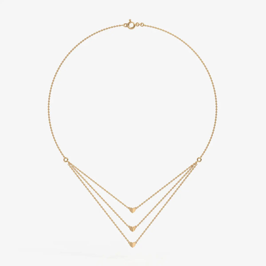 Trilove Whisper Layered Necklace
