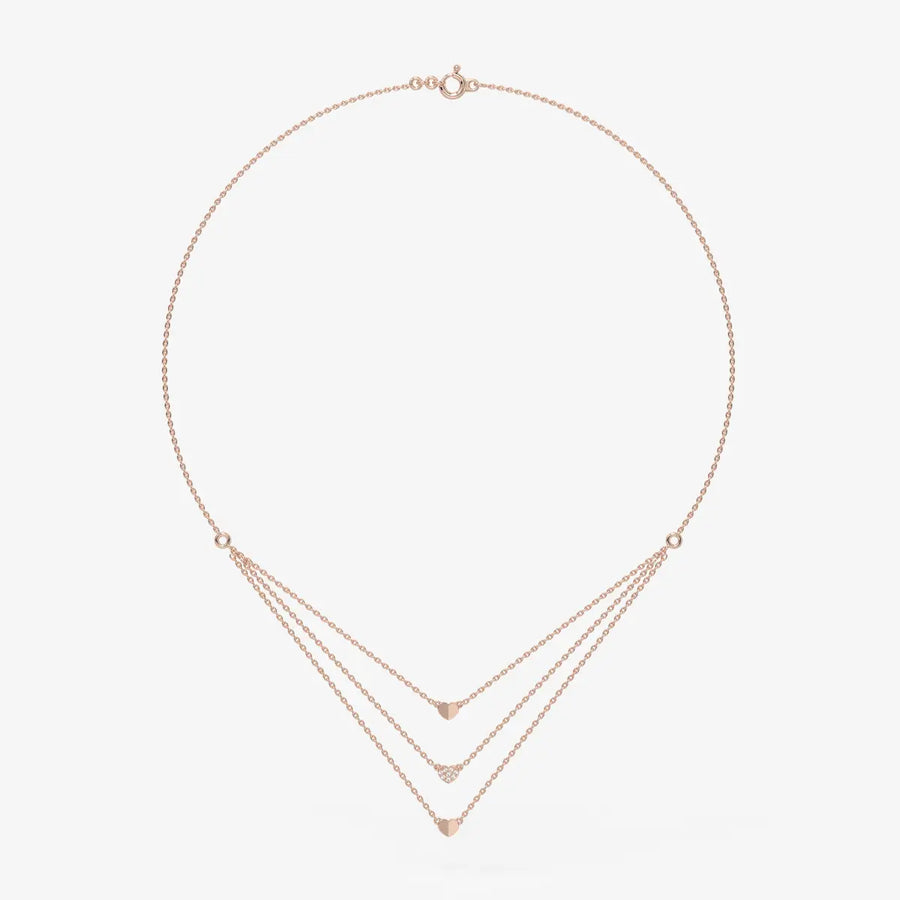 Trilove Whisper Layered Necklace